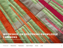 Tablet Screenshot of knowledge-commons.net